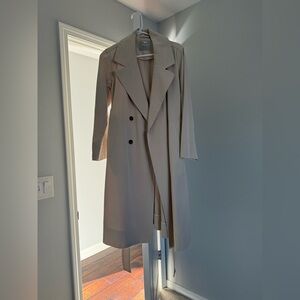 Everlane The Drape Trench in Sandstone (size S)